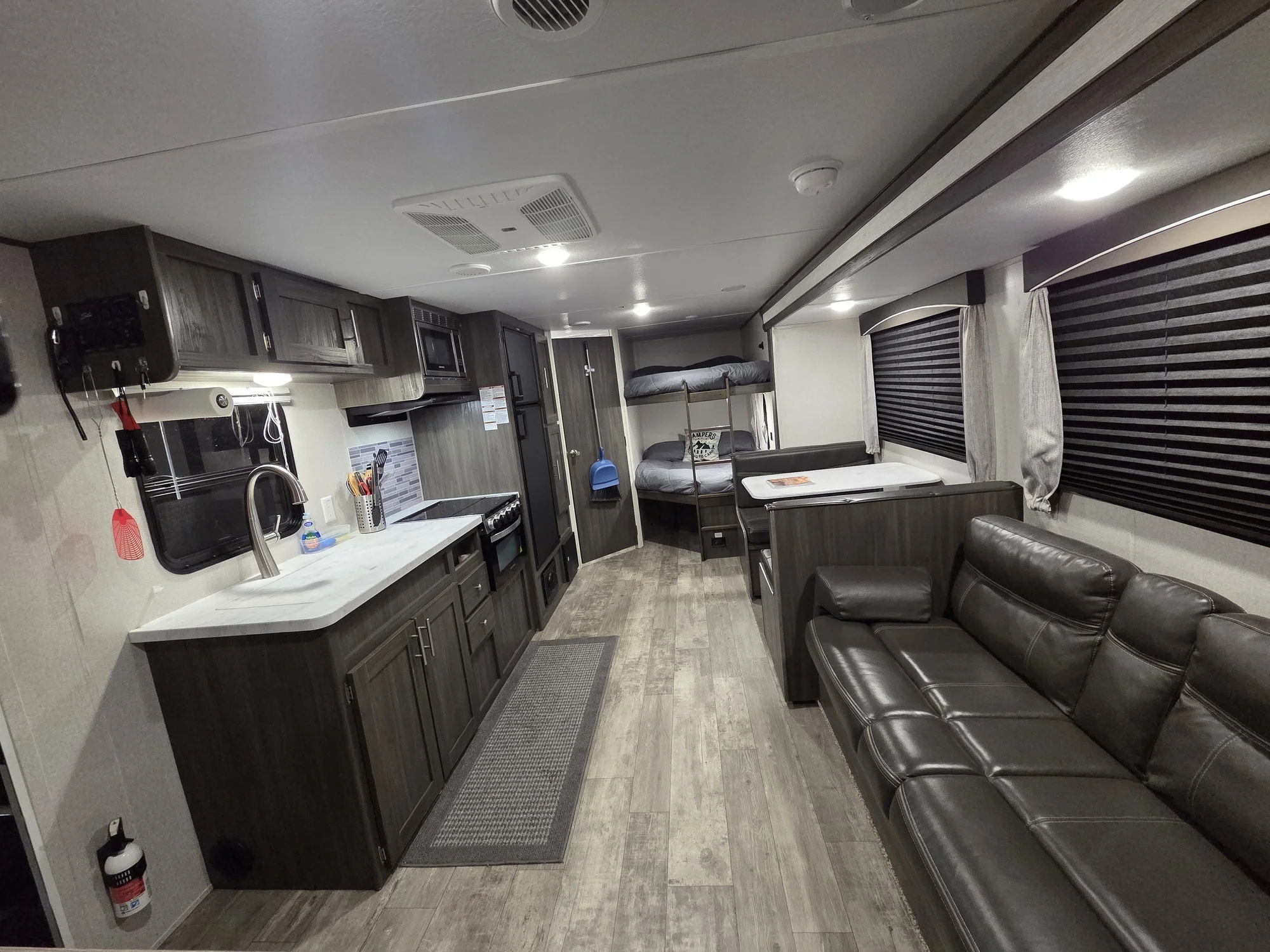 Inside of the RV
